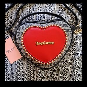 Juicy Couture Love Never Dies Heart Crossbody Bag
